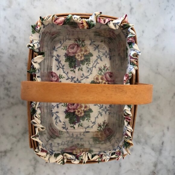 LONGABERGER MOTHER'S DAY 1994 Basket, Liner & Protector - Picture 7 of 13